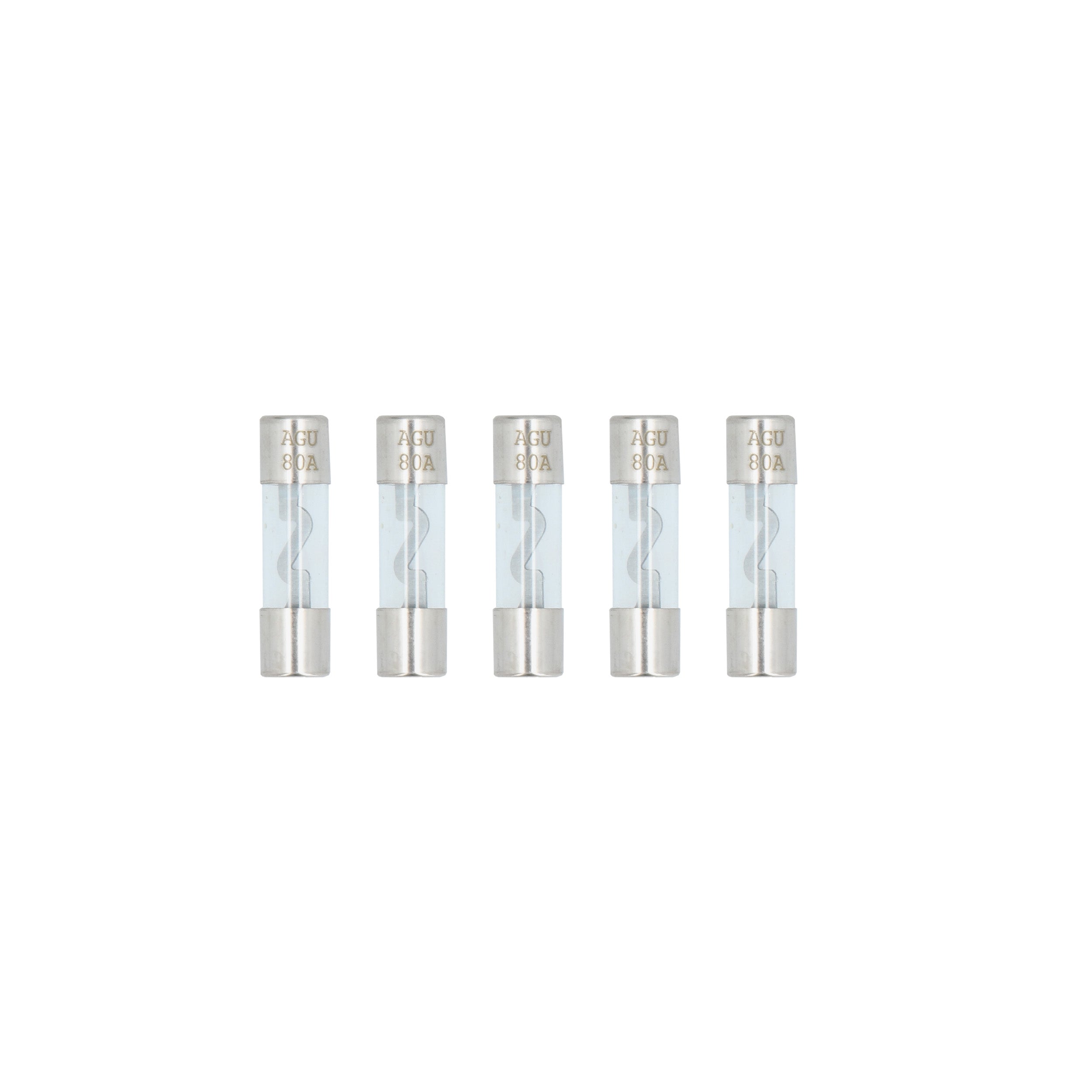 Raptor RAGU80-5, (5)Fuses AGU 80 Amp