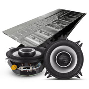 Alpine S2-S40, S Series 4" 2-Way Hi-Res Speakers + Sound Damping Kit Bundle