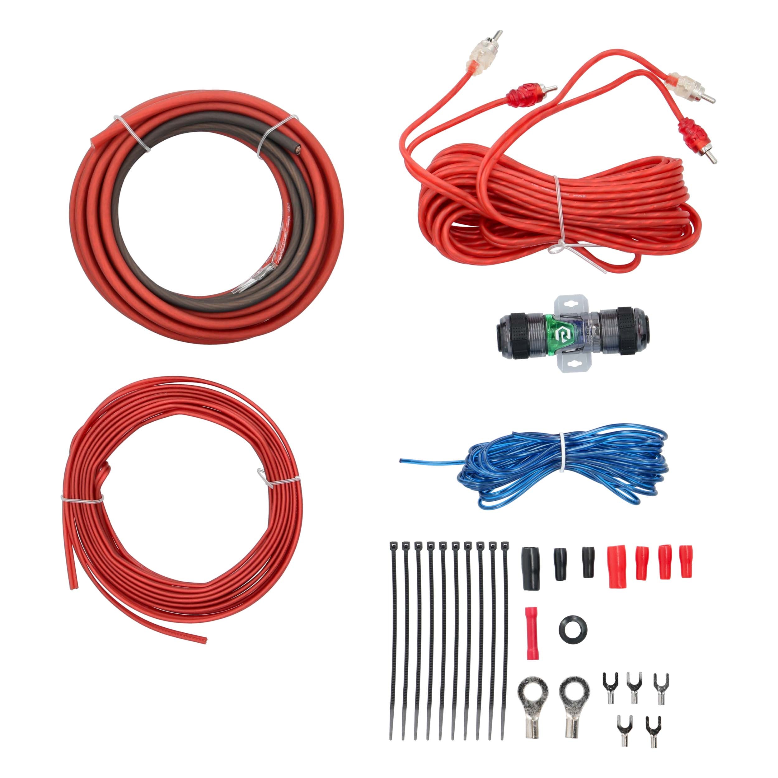 Raptor R3A8, Amp Kit 8ga RCA
