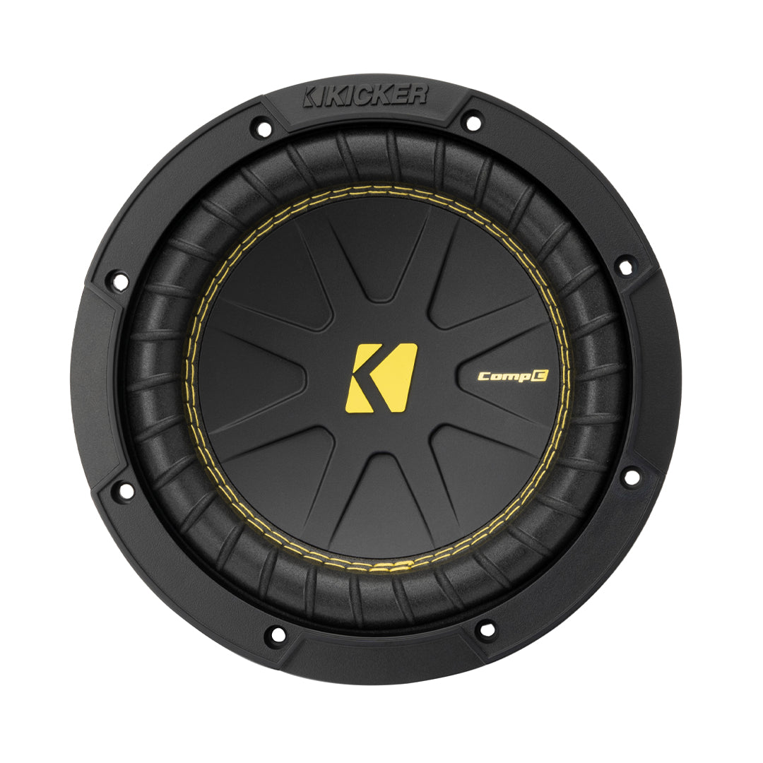 Kicker CWCD84, CompC 8" Single Voice Coil Subwoofer, 4 Ohm (50CWCD84)