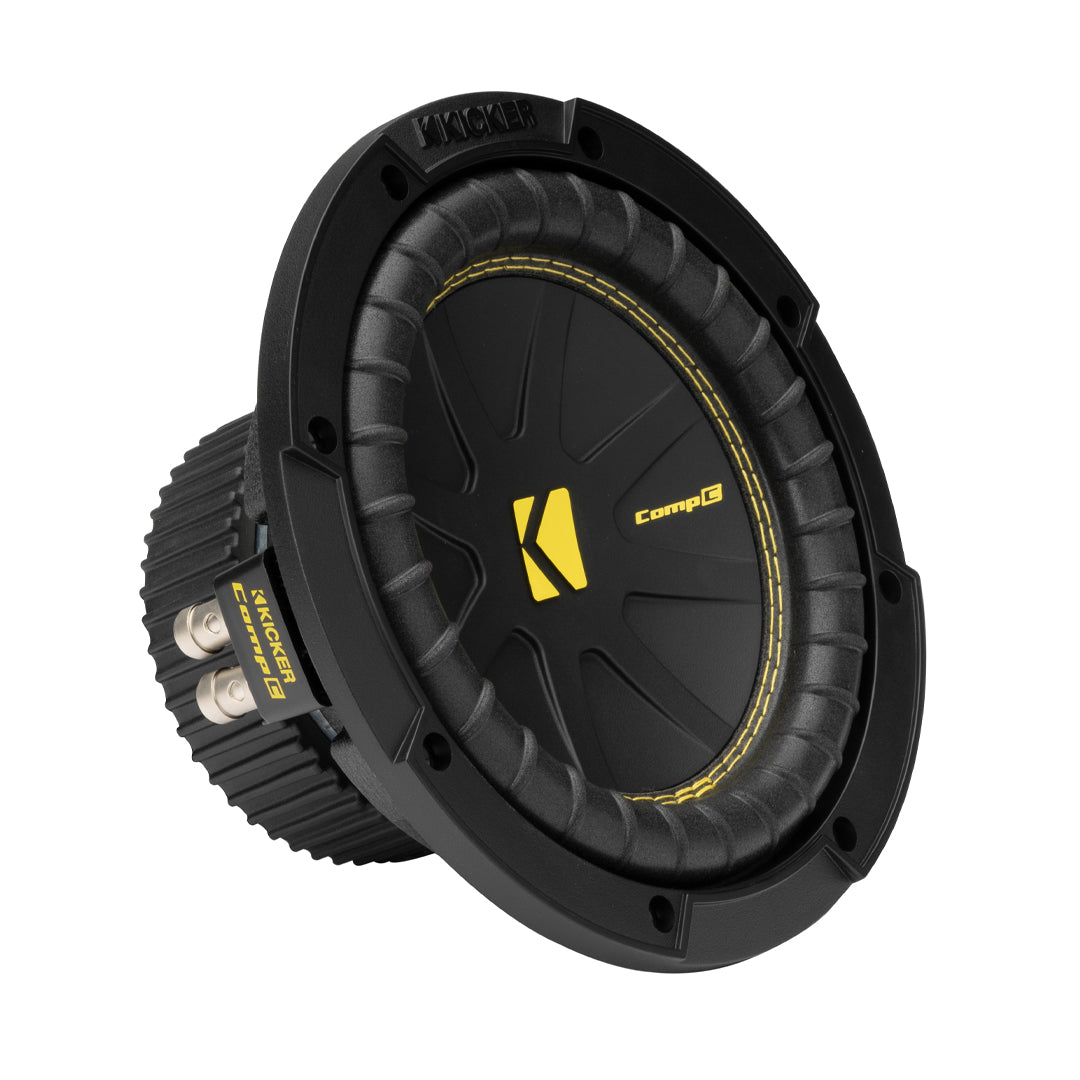 Kicker CWCD84, CompC 8" Single Voice Coil Subwoofer, 4 Ohm (50CWCD84)