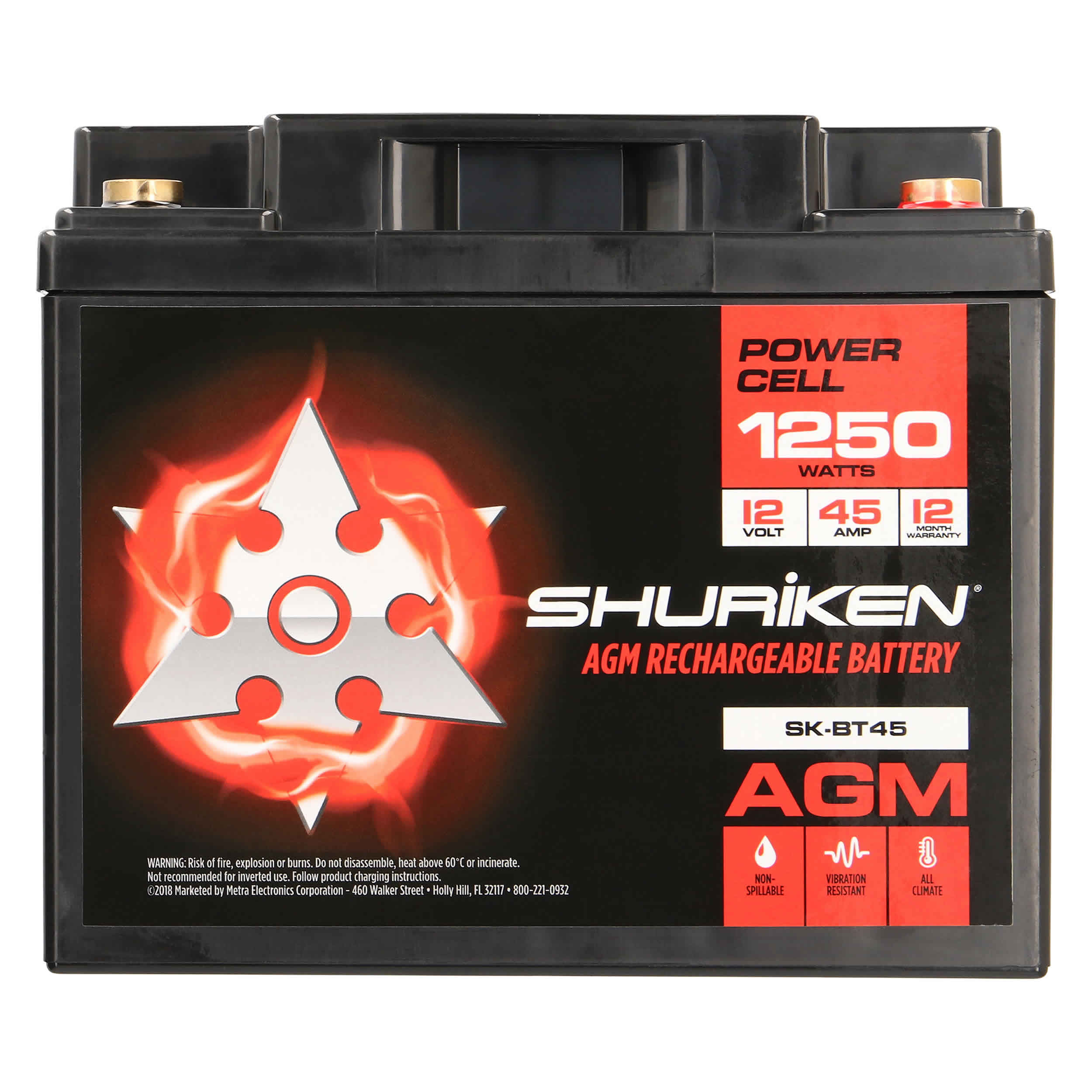 Shuriken SK-BT45, Battery '1200' 45 Amp Hour