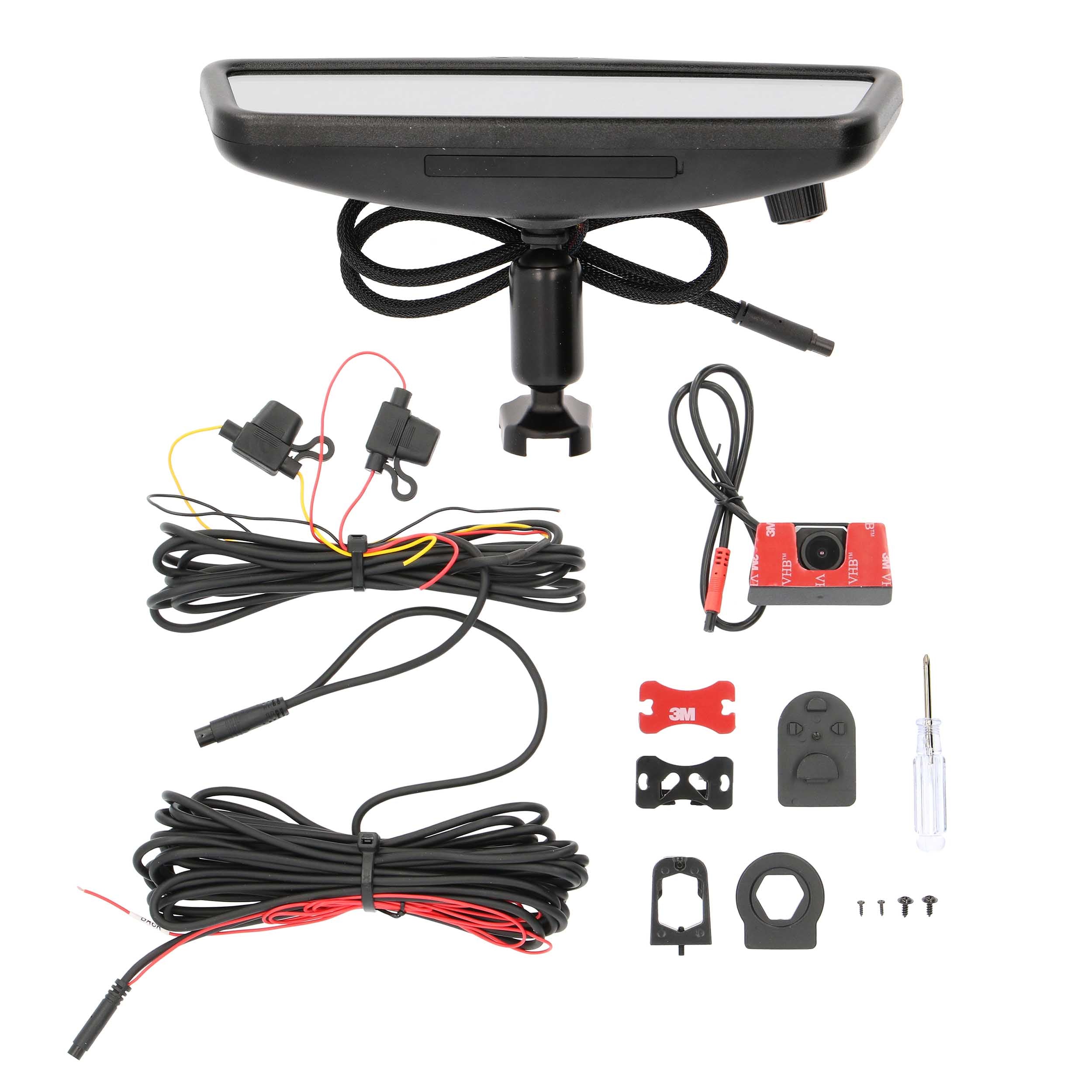 iBeam TE-LVM9, Mirror+TV 9" w/Front & Rear