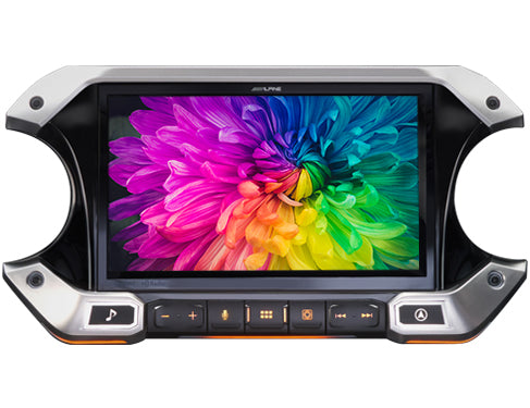 Alpine i509-WRA-JL, 9" Weather-Resistant Multimedia Receiver for Select JEEP Wrangler and JEEP Gladiator (Open Box)