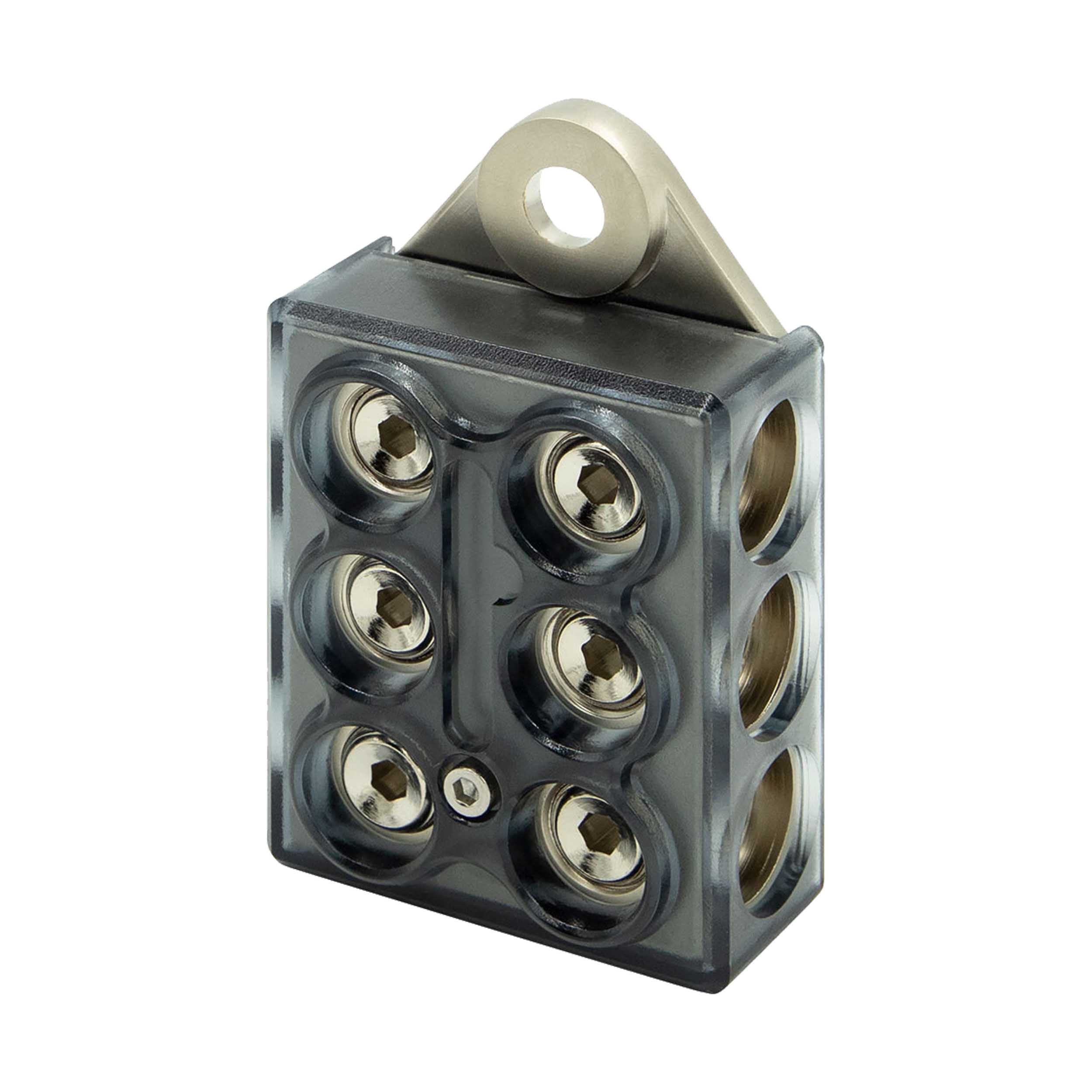 Shuriken SK-TML-BLK, Bus Bar Block 10-0ga Brass