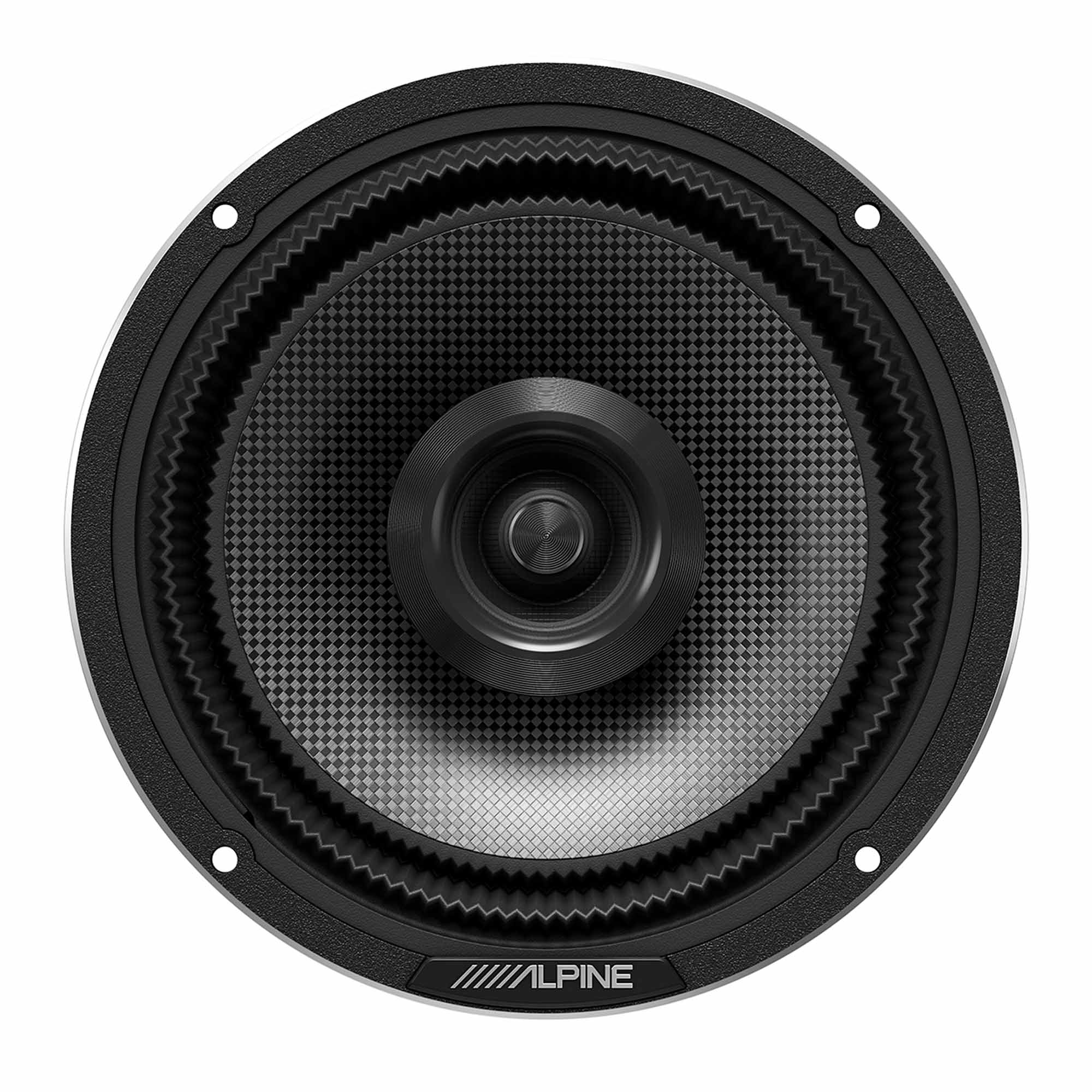 Alpine HDZ-65, Status Series Hi-Res 6.5" 2-Way Speakers + Foam Baffle Kit Bundle