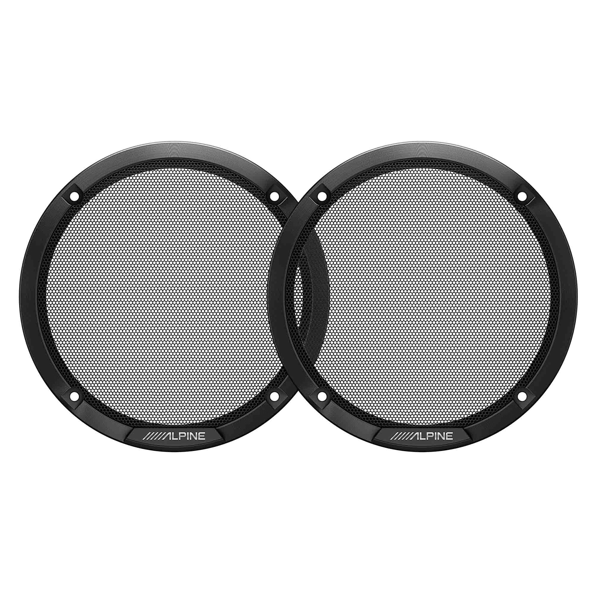 Alpine HDZ-653, Status Series Hi-Res 6.5" 3-Way Speakers + Foam Baffle Kit Bundle