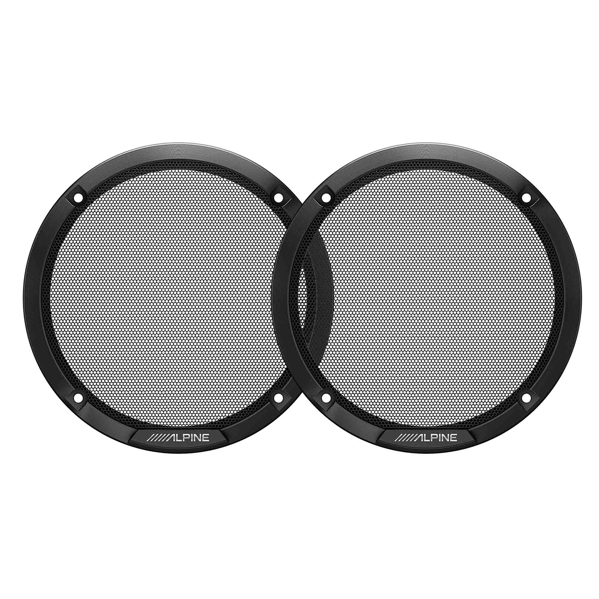 Alpine HDZ-65C, Status Series Hi-Res 6.5" 2-Way Speakers + Foam Baffle Kit Bundle