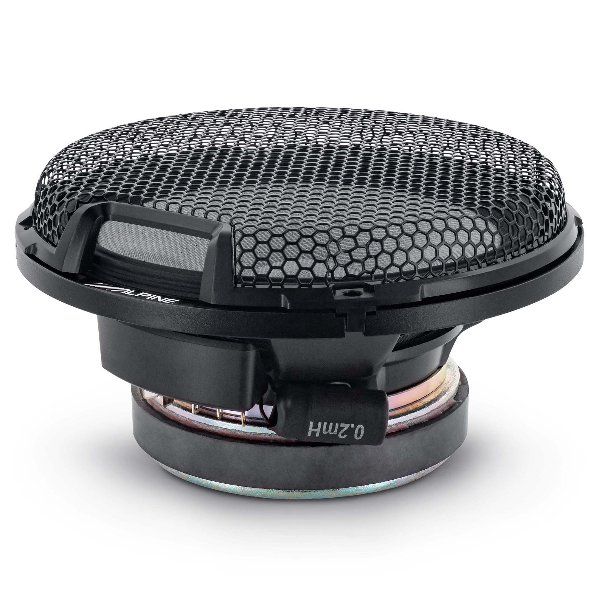 Alpine R2-S65C, R Series 6.5" 2-Way Hi-Res Speakers+ Foam Baffle Kit Bundle