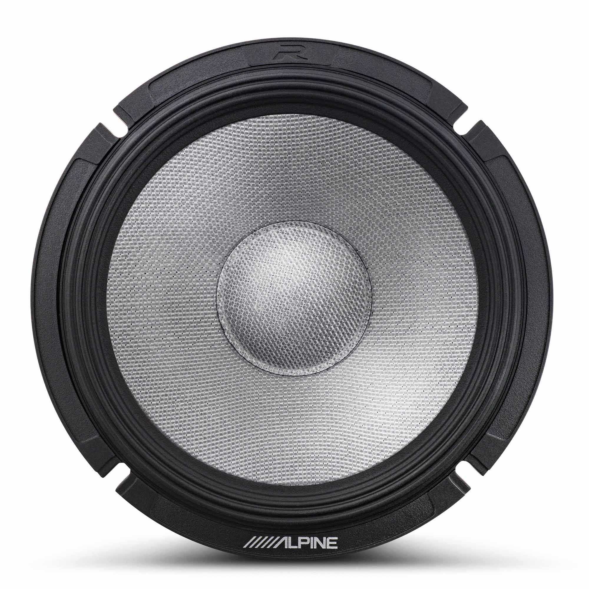 Alpine R2-S65C, R Series 6.5" 2-Way Hi-Res Speakers+ Foam Baffle Kit Bundle