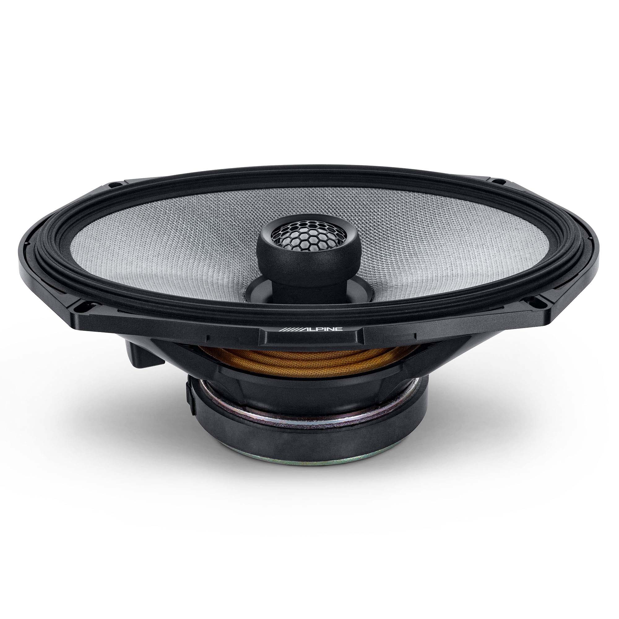 Alpine R2-S69, R Series 6x9" 2-Way Hi-Res Speakers + Foam Baffle Kit Bundle