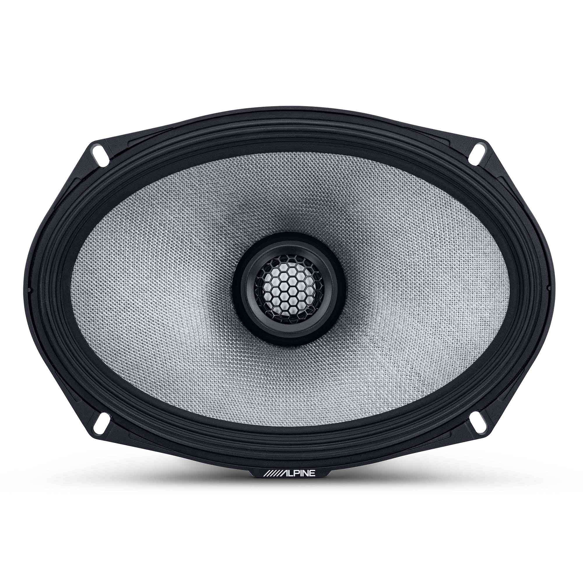 Alpine R2-S69, R Series 6x9" 2-Way Hi-Res Speakers + Foam Baffle Kit Bundle