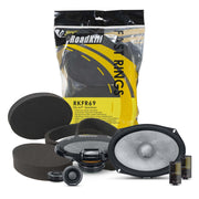 Alpine R2-S69C, R Series 6x9" 2-Way Hi-Res Speakers+ Foam Baffle Kit Bundle