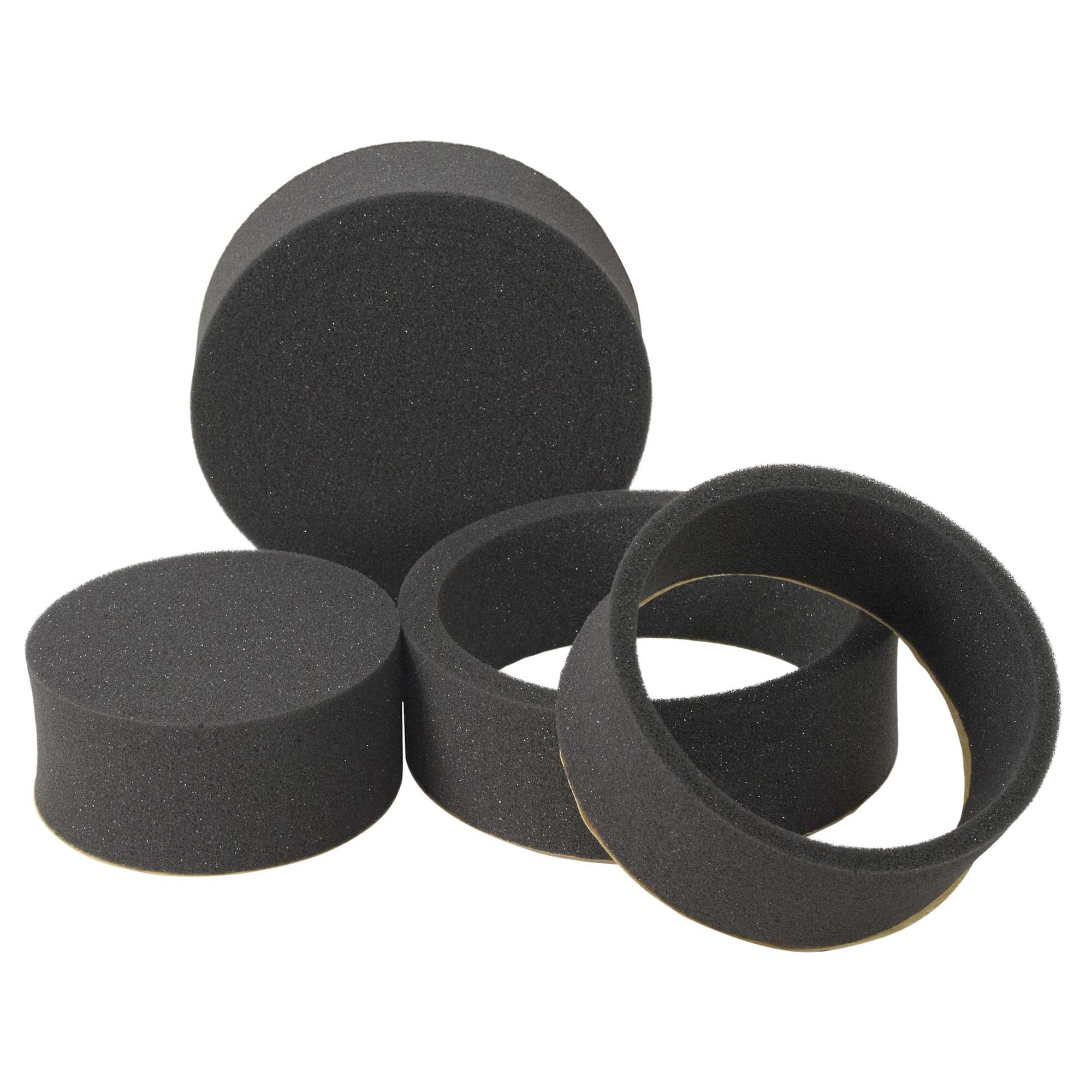 Alpine S2-S50, S Series 5" 2-Way Hi-Res Speakers + Foam Baffle Kit Bundle