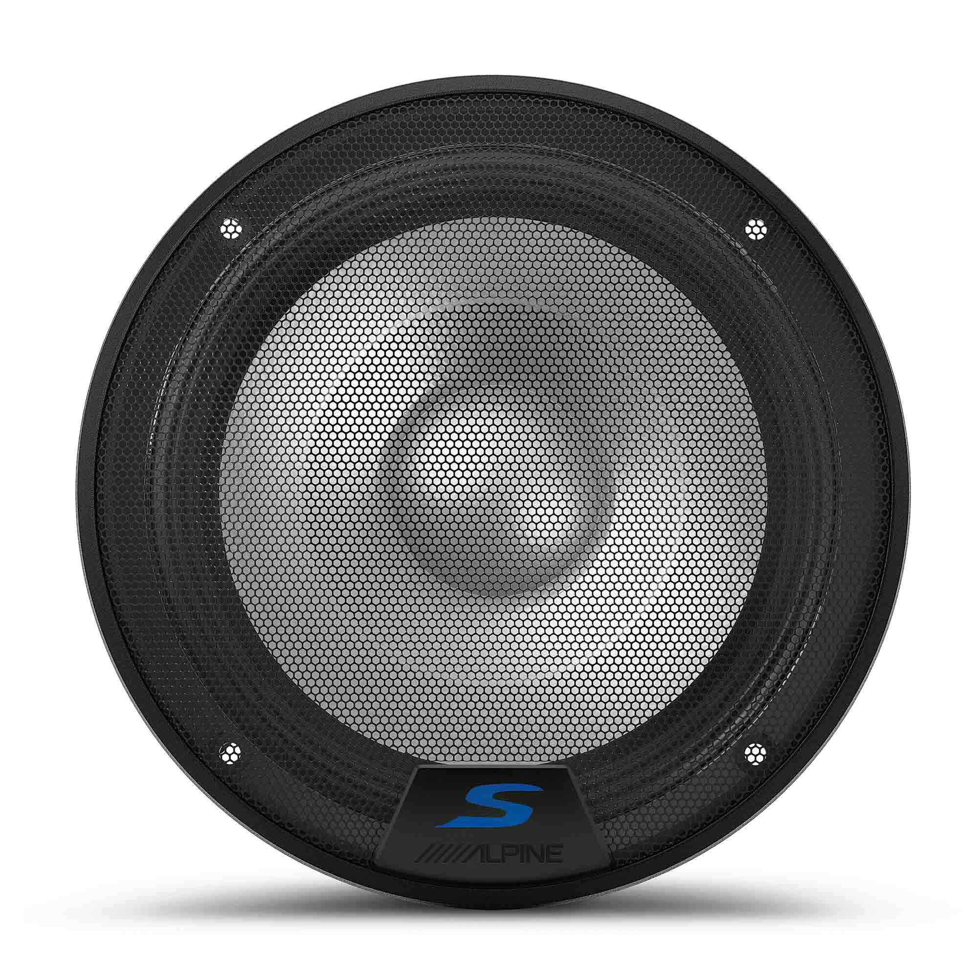 Alpine S2-S65C, S Series 6.5" 2-Way Hi-Res Speakers + Foam Baffle Kit Bundle