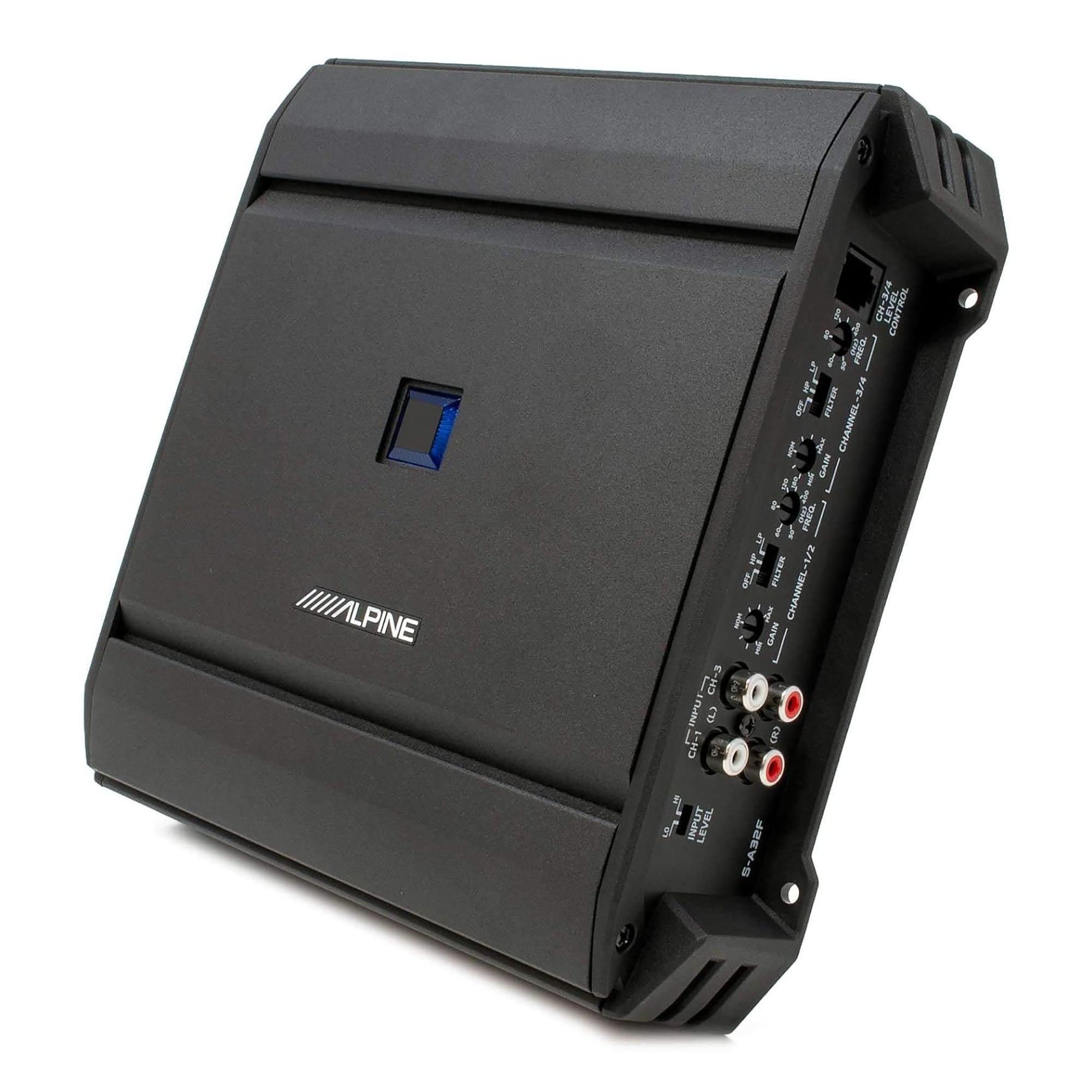 Alpine HDZ-65CS, Status Series Hi-Res 6.5" 2-Way Component Speakers + S-A32F 320W 4-Channel Amplifier Bundle