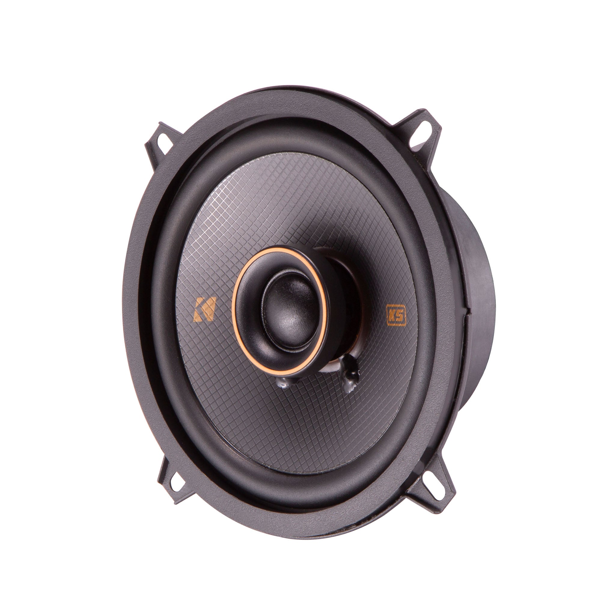 Kicker KSC50, KS Series 5.25" 2-Way 4 Ohm Coaxial Speakers  + Damping Kit Bundle