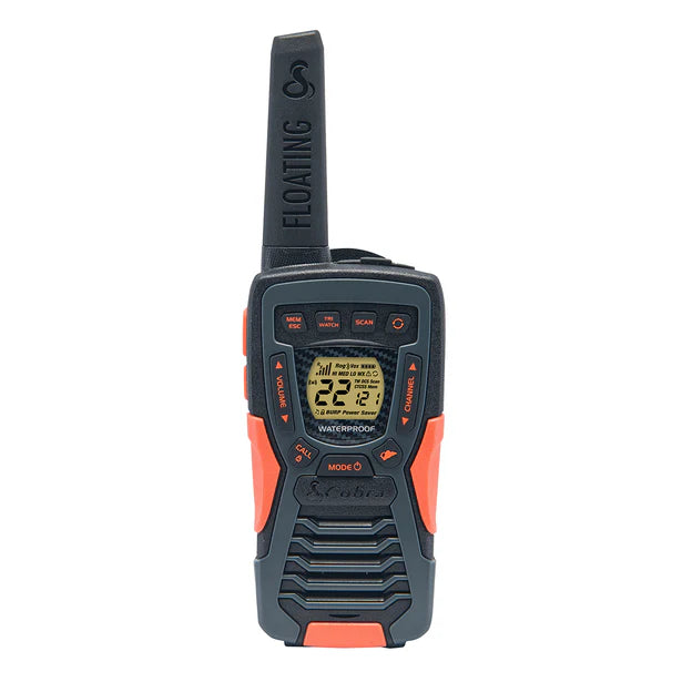 Cobra ACXT1035R FLT, 37-Mile, Rugged And Floating Two-Way Radio, 2 Pack