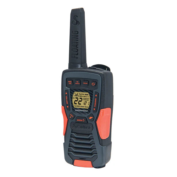 Cobra ACXT1035R FLT, 37-Mile, Rugged And Floating Two-Way Radio, 2 Pack