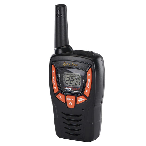 Cobra ACXT345, 23-Mile Range Two-Way Radio, 2 Pack