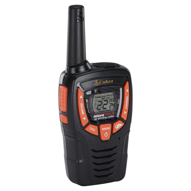 Cobra ACXT345, 23-Mile Range Two-Way Radio, 2 Pack