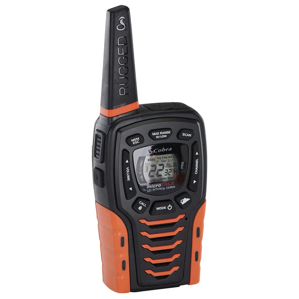 Cobra ACXT645, 35-Mile Range Two-Way Radio, 2 Pack