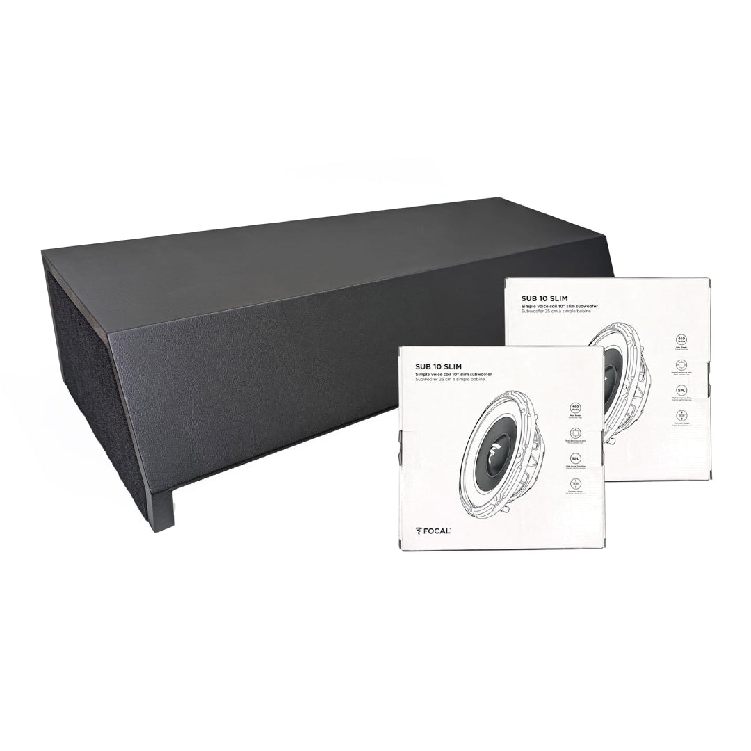 Focal BroncoBBSslim, Package Includes: BroncoBBSbox,SUB10SLIM(x2)