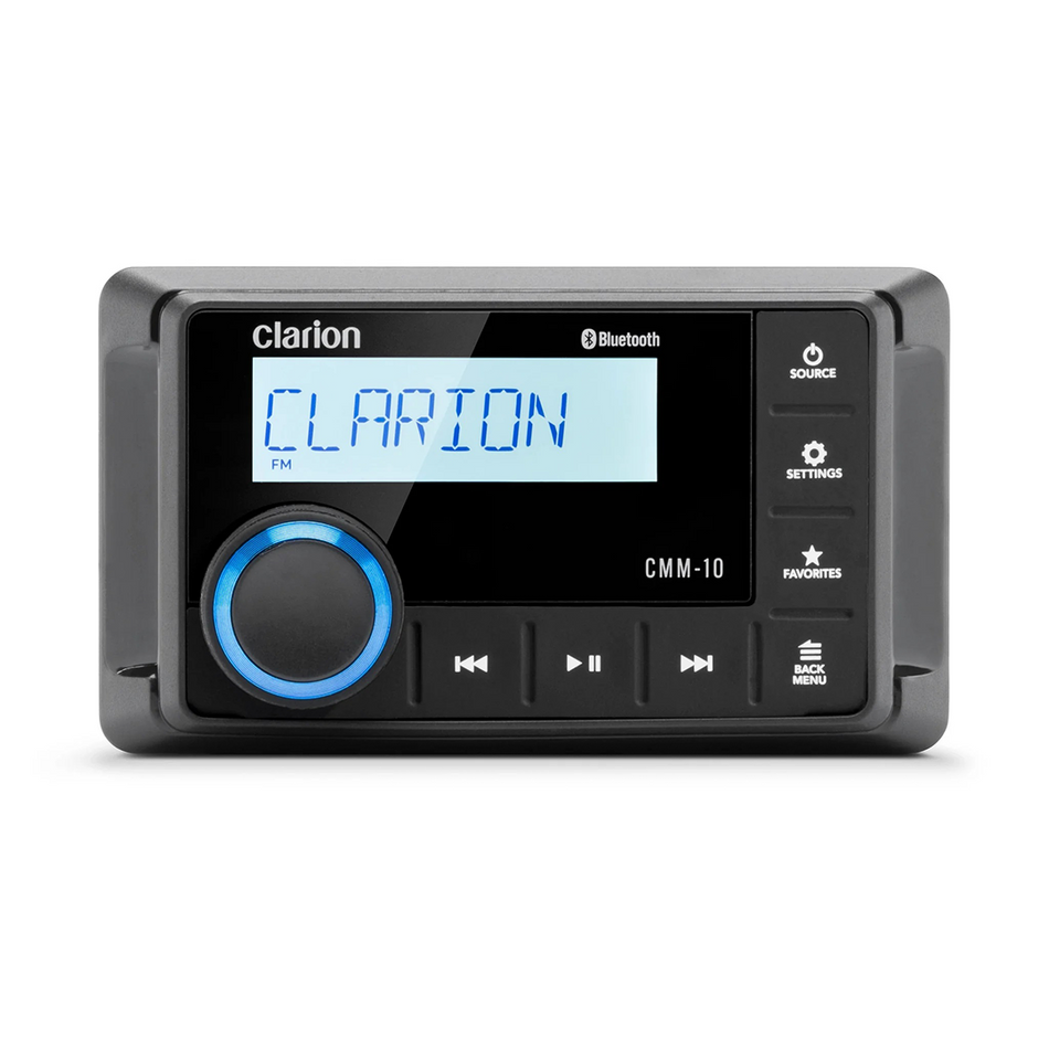 Clarion CMM-10, Marine Digital Media Receiver with Bluetooth® (does not play CDs)