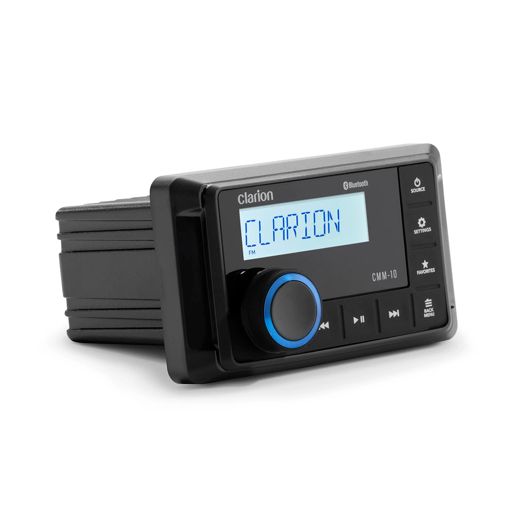 Clarion CMM-10, Marine Digital Media Receiver with Bluetooth® (does not play CDs)