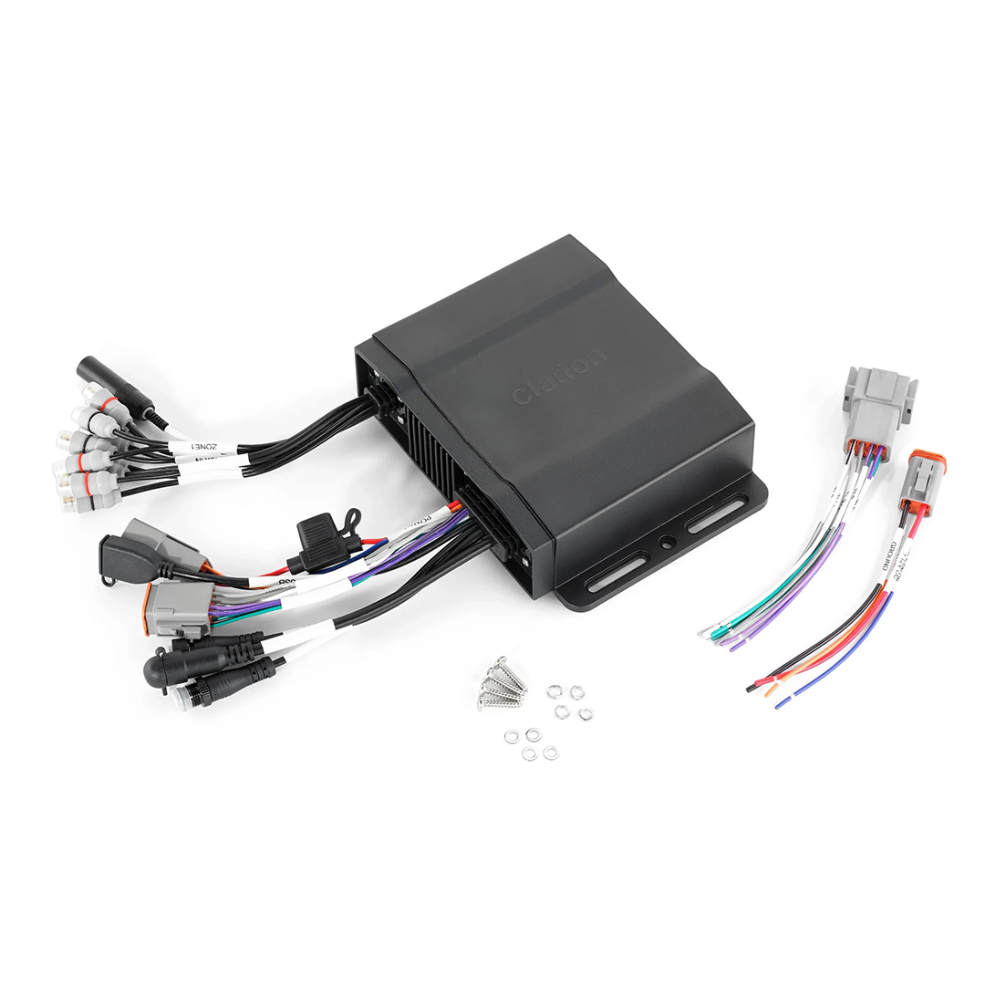 Clarion CMM-30BB, Hideaway Marine Digital Media Receiver with Bluetooth® (does not play CDs)