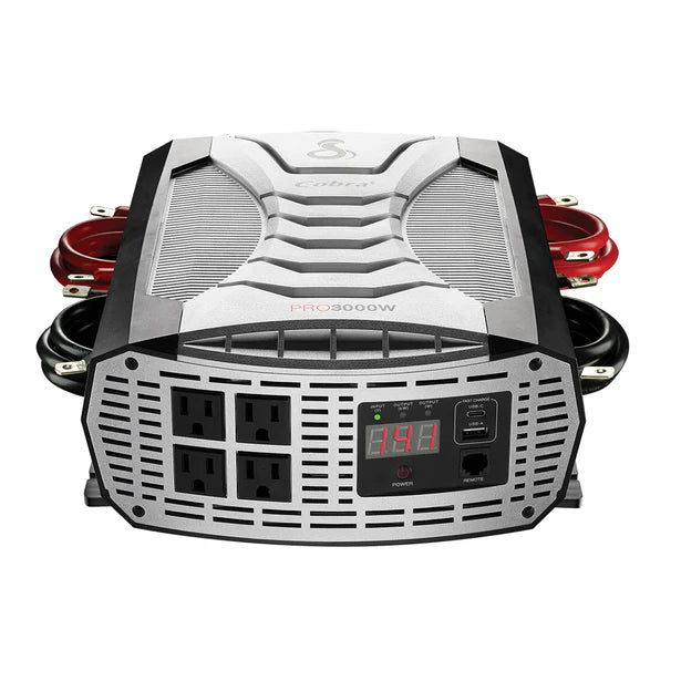 Cobra CPI3000W, 3000W Power Inverter with Remote