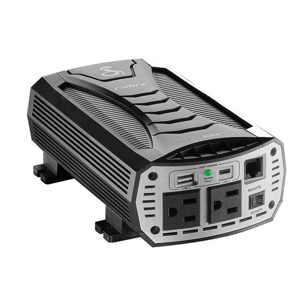 Cobra CPI400PSW, 400 W Power Inverter Pure Sine