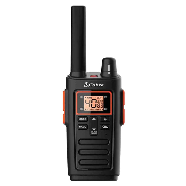Cobra RX380, 32 Mile Range Rugged Two-Way Radio, 2 Pack