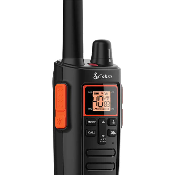 Cobra RX380, 32 Mile Range Rugged Two-Way Radio, 2 Pack