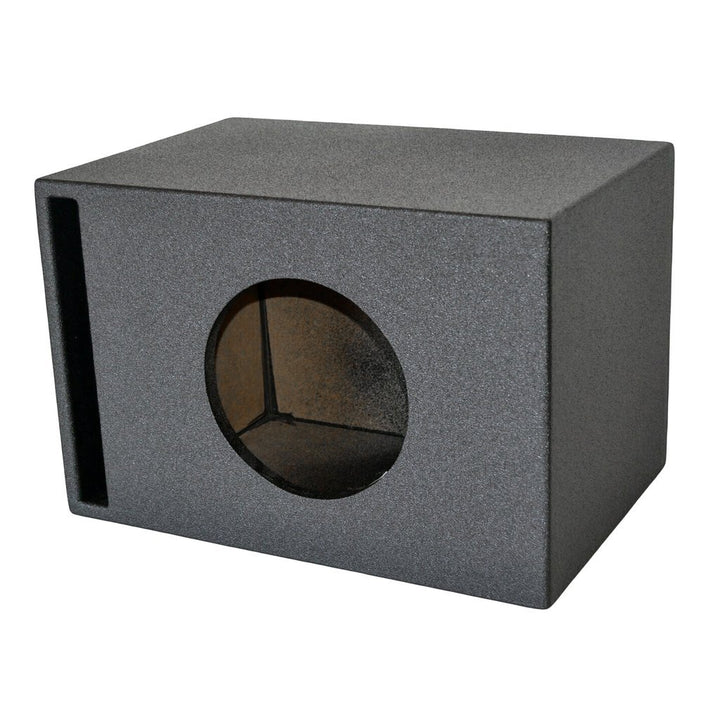 SoundBox SPL Series Single 12" Vented Subwoofer Enclosure, Built to Spec for JL Audio W7 12" - BedLiner Finish