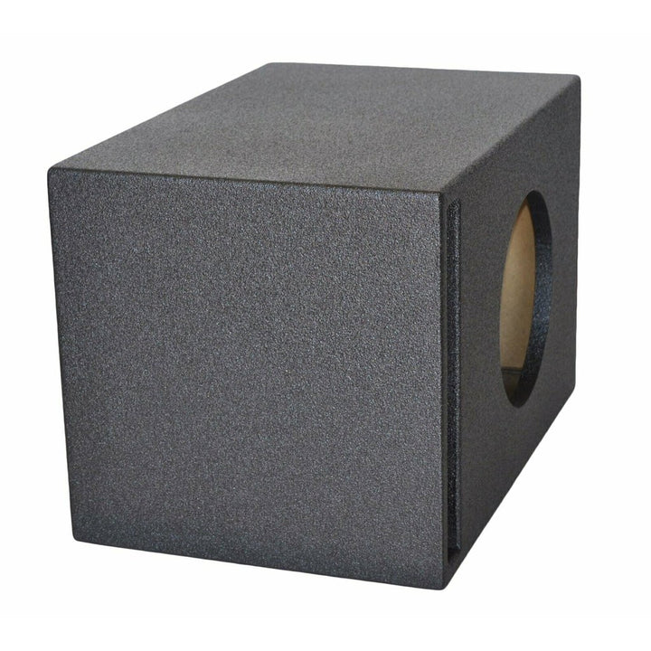 SoundBox SPL Series Single 12" Vented Subwoofer Enclosure, Built to Spec for JL Audio W7 12" - BedLiner Finish