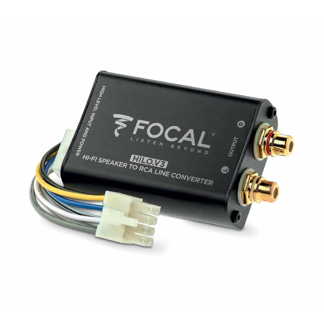 Focal FPSHiloV3, HILO V3 High/low-level converter (2 Ch) w/ remote turn-on output