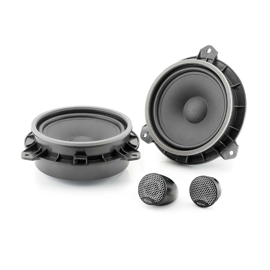 Focal ISTOY165_TWU, Inside 2-Way 6.5” Component Speakers for Toyota with TWU Tweeter