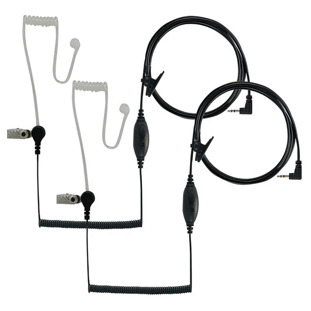 Cobra GA-SV01 2P, Cobra Surveillance Headset with Microphone, 2 Pack