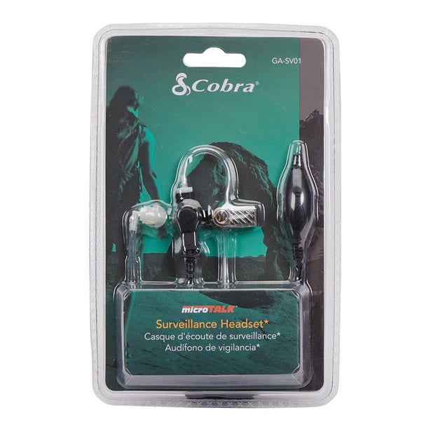 Cobra GA-SV01, Cobra Surveillance Headset with Microphone