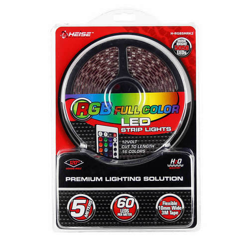 HEISE H-RGB5MRK2, PKG LED Kit 5M 5050 RGB