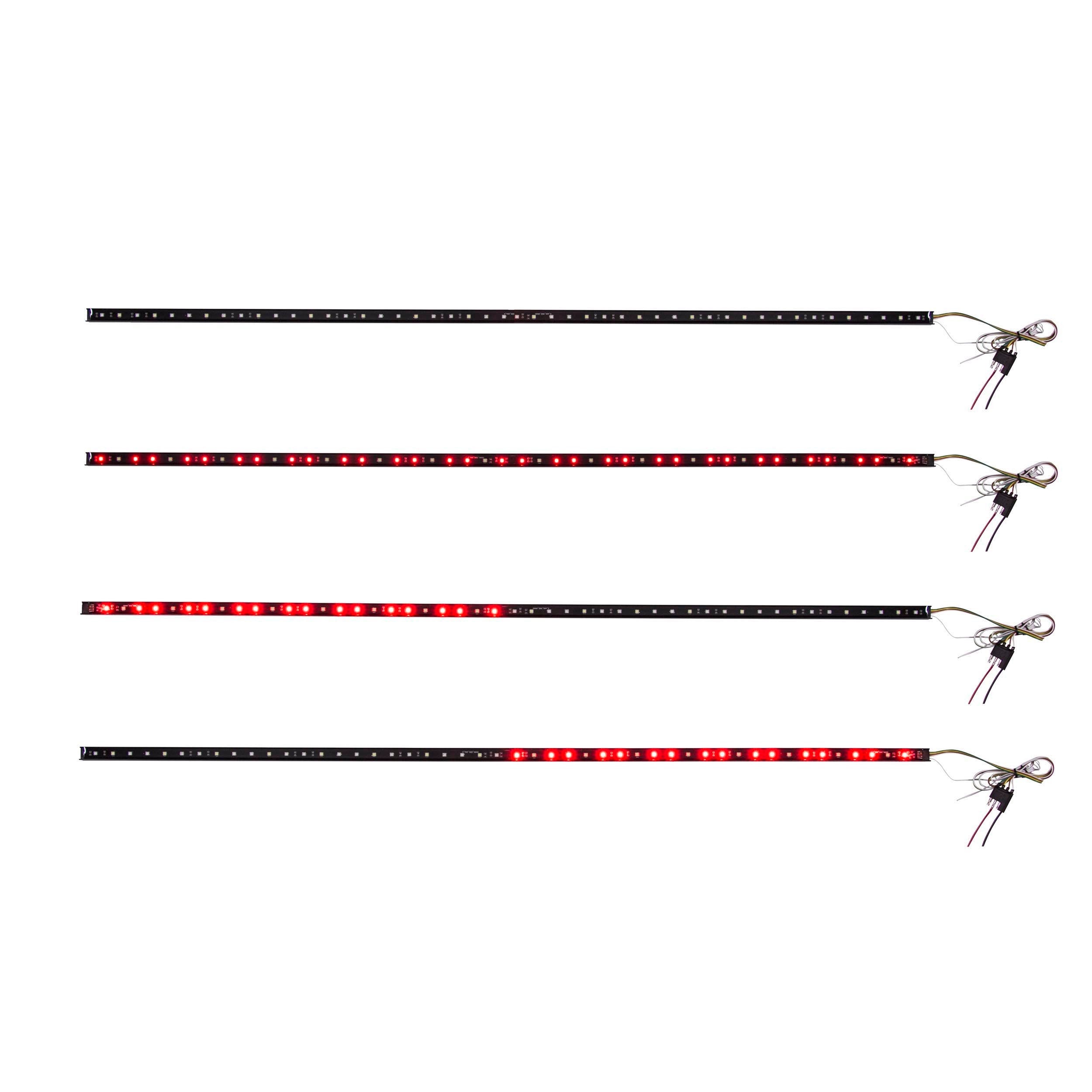 HEISE H-TTLB48, Tailgate LED 48" Red/White