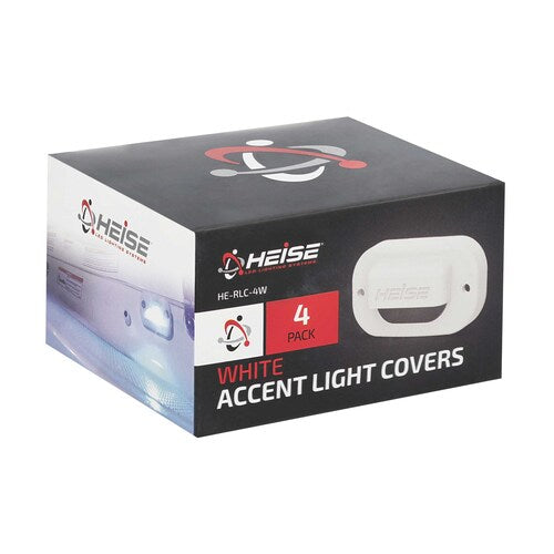 HEISE HE-RLC-4W, (4)Rock Light Cover White