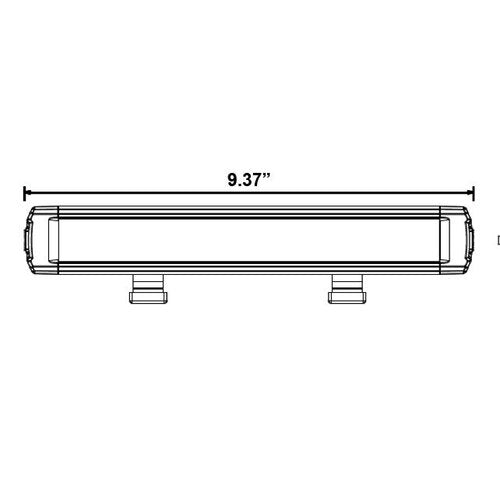 HEISE HE-SS9, LED Bar 9" Slimline