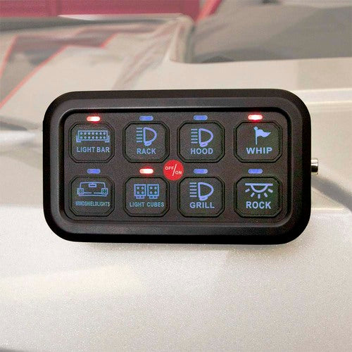 HEISE HE-SWP8, Switch Panel 8gang