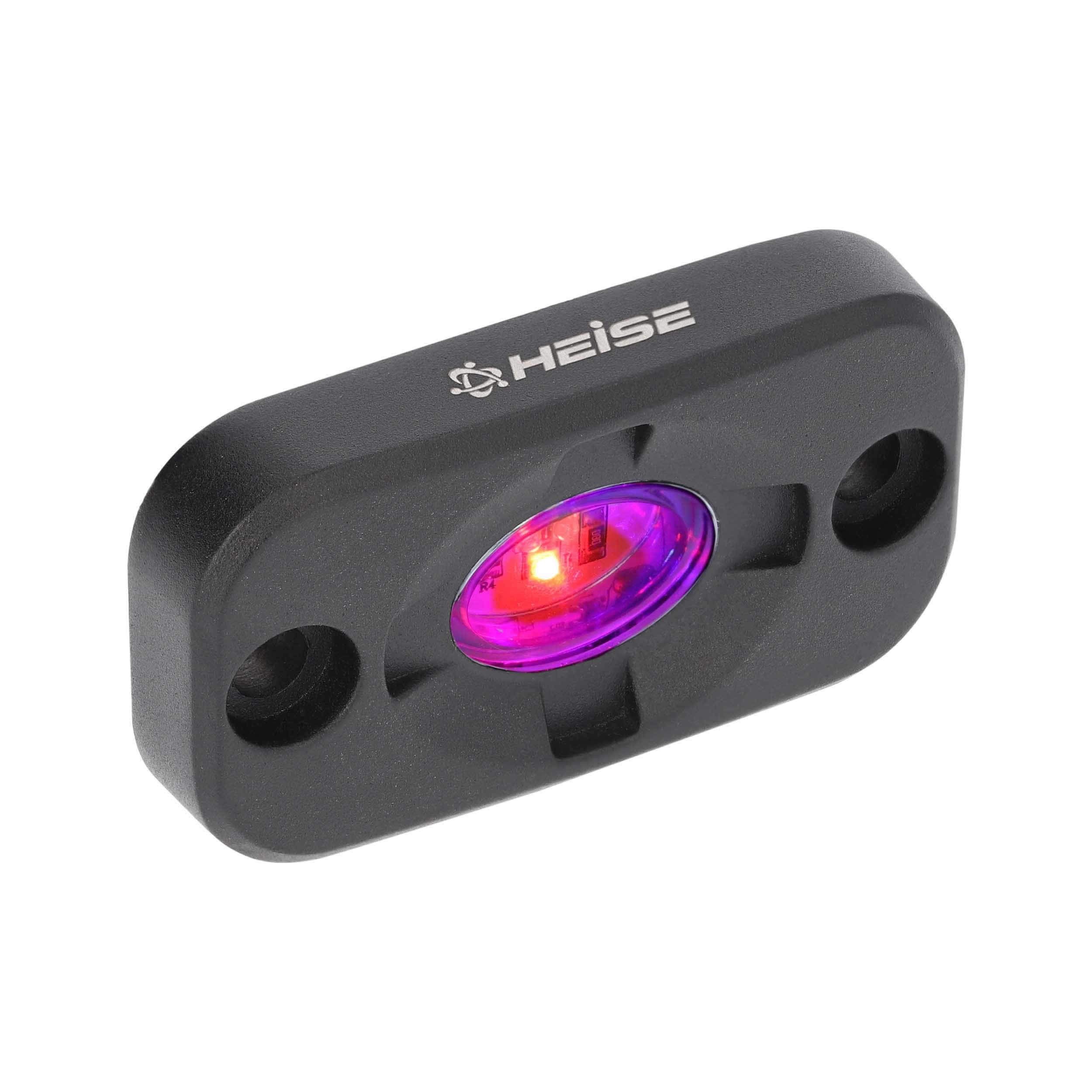 HEISE HE-TL1RGB, Black Pod RGB LED IP68