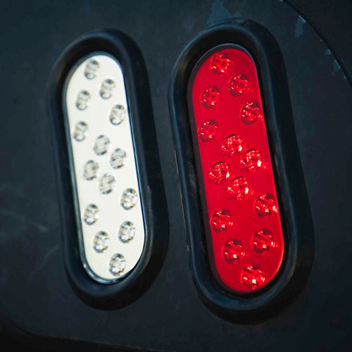HEISE HE-TR6003, Trailer LED 6"Oval White