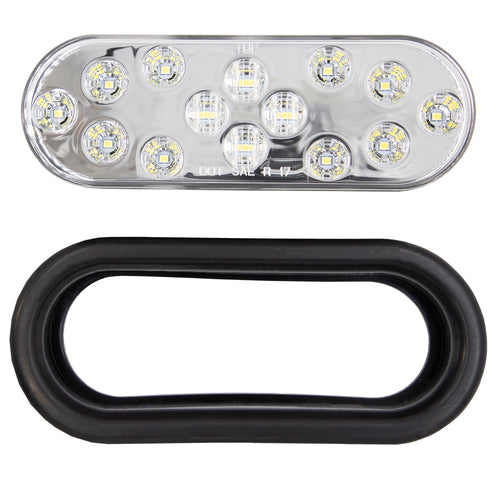 HEISE HE-TR6003, Trailer LED 6"Oval White