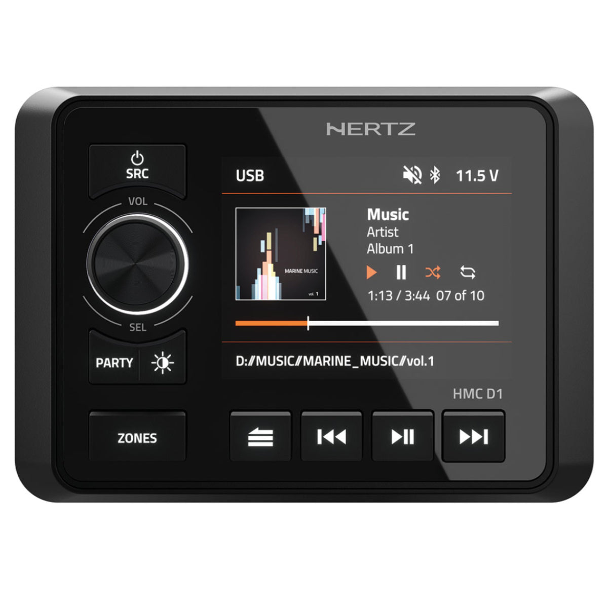Hertz HMC D1, Remote Control with Display, 13 Pin