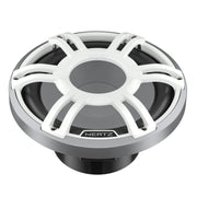 Hertz HMS 10 S4-LD-SW, HMS 10" 4-Ohm Infinite Baffle Mairne Subwoofer w/ RGB LED, Silver-White Sport Grille